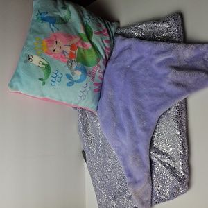 Northpoint Mermaid Blanket &Pillow